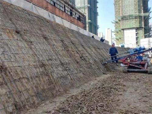 福贡建筑边坡支护